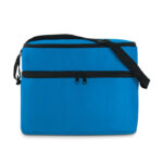 Sac isotherme bleu avec bandoulière noire