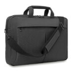 Sacoche ordinateur portable noire avec bandoulière