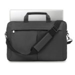 Sacoche d’ordinateur portable noire moderne