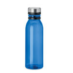 Bouteille réutilisable bleue avec bouchon métallique
