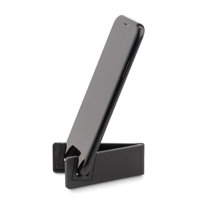 Support noir pour smartphone vertical