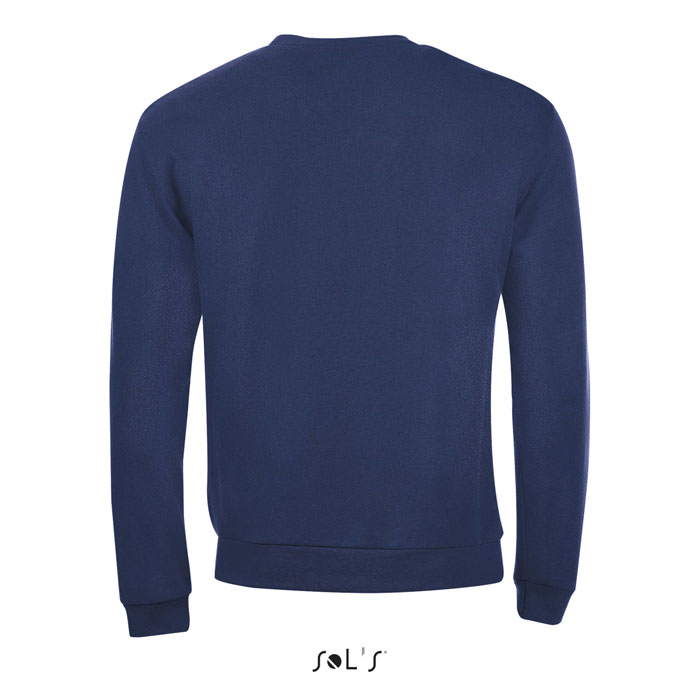 Sweat-shirt bleu marine à manches longues