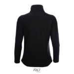 Veste polaire noire vue de dos