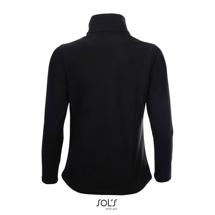 Veste polaire noire vue de dos