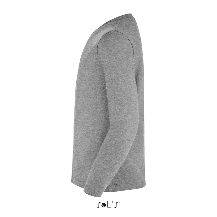 T-shirt gris à manches longues