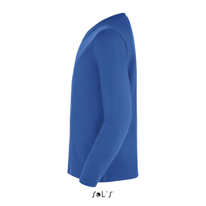 T-shirt bleu à manches longues pour enfant