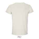 T-shirt beige uni vu de dos