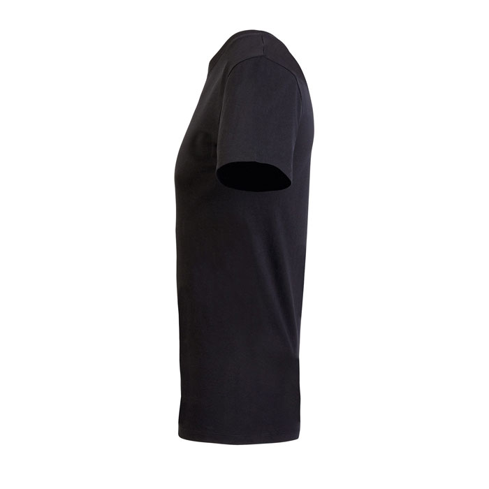 T-shirt noir vu de côté