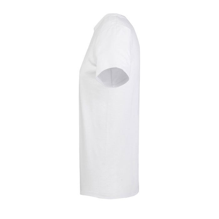 T-shirt blanc simple vu de profil