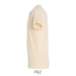 T-shirt beige vu de côté