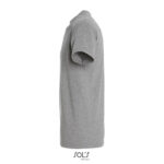 T-shirt gris vu de profil