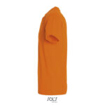 T-shirt orange vu de profil