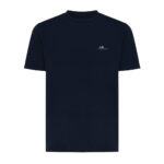 T-shirt bleu marine unisexe à manches courtes