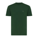 T-shirt vert foncé simple à col rond