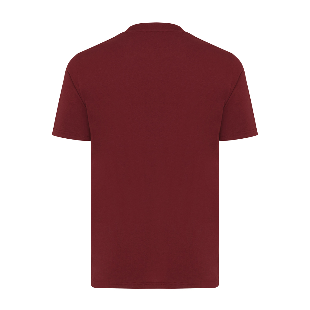 T-shirt rouge uni vu de dos
