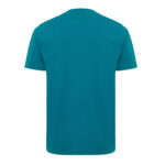 T-shirt turquoise uni vu de dos