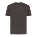 T-shirt uni gris foncé à manches courtes