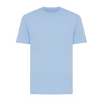 T-shirt bleu clair simple à manches courtes