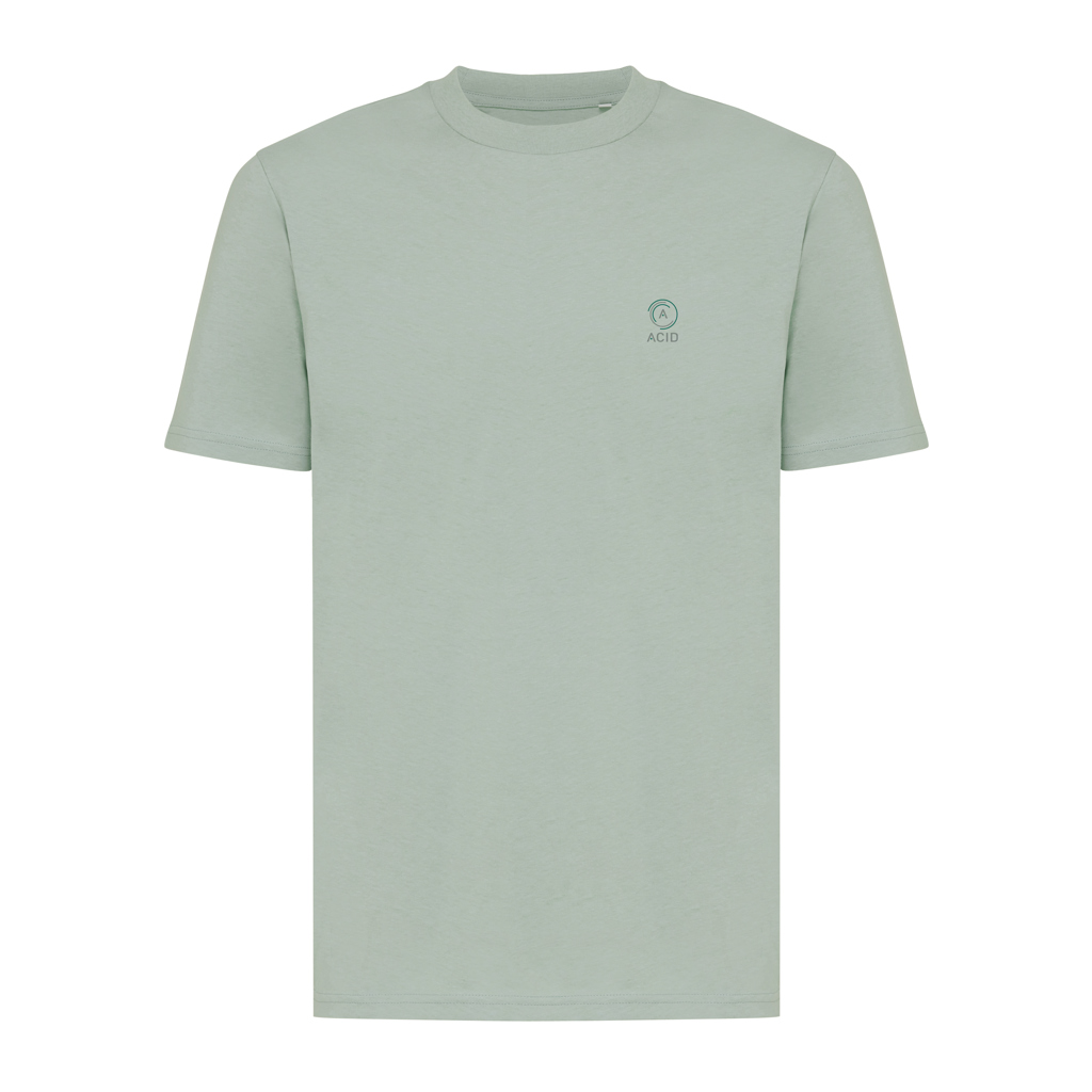 T-shirt vert clair unisexe à col rond