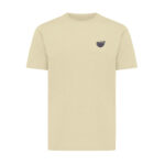 T-shirt beige avec petit logo poitrine