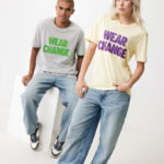 T-shirts WEAR CHANGE mode décontractée unisexe