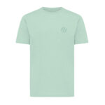 T-shirt vert clair avec petit logo poitrine