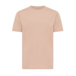 T-shirt beige uni à manches courtes