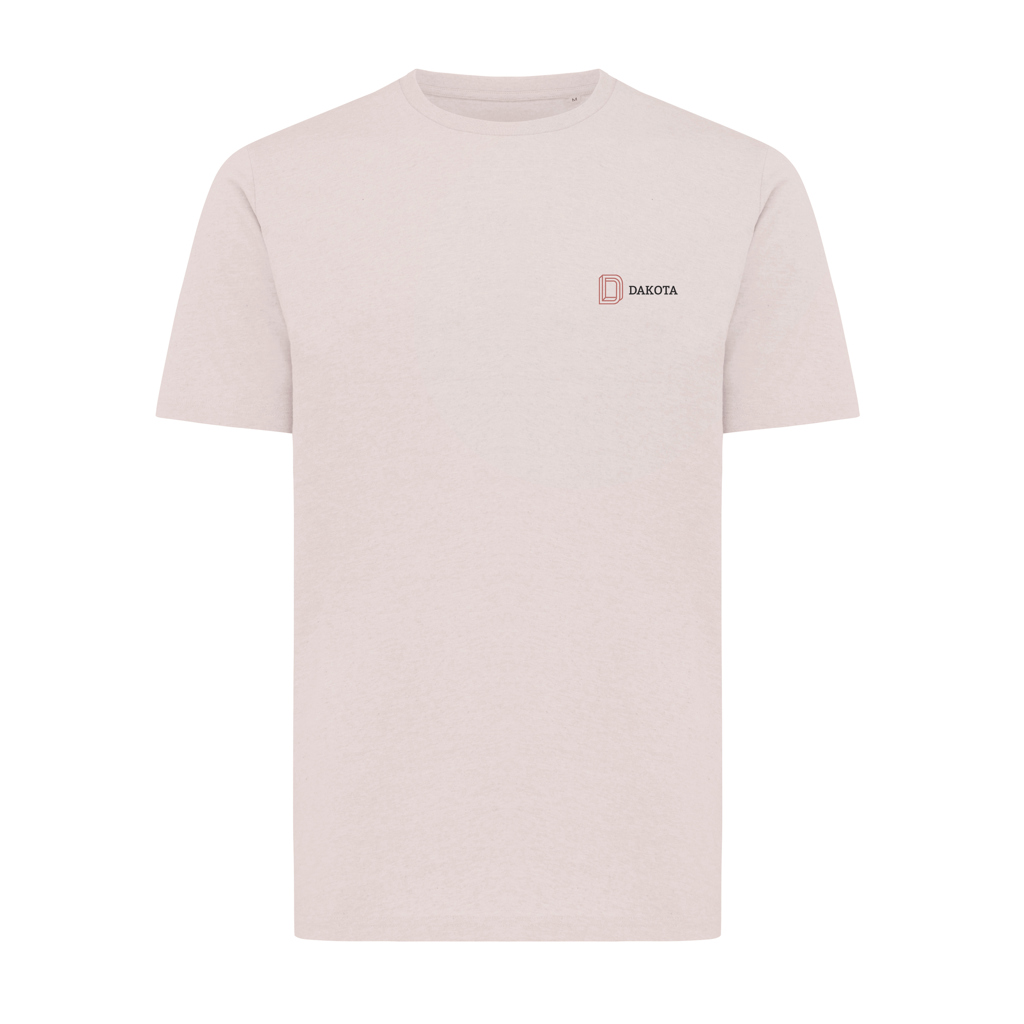 T-shirt beige avec logo Dakota devant.