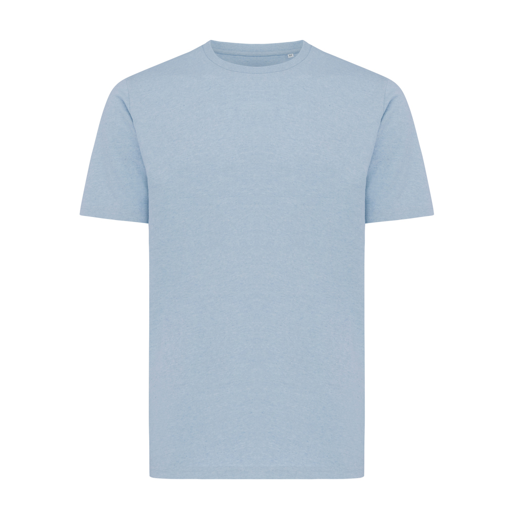 T-shirt bleu clair à manches courtes simple