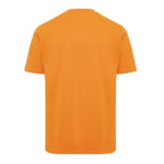 T-shirt orange uni vu de dos