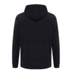 Sweat à capuche noir vu de dos