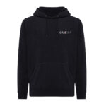 Sweat à capuche noir avec logo CAMÉRA.