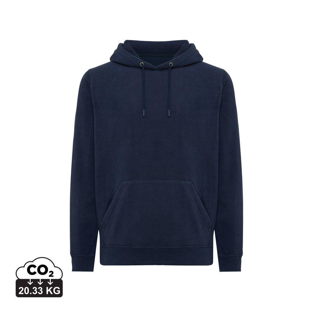 Sweat à capuche bleu marine unisexe