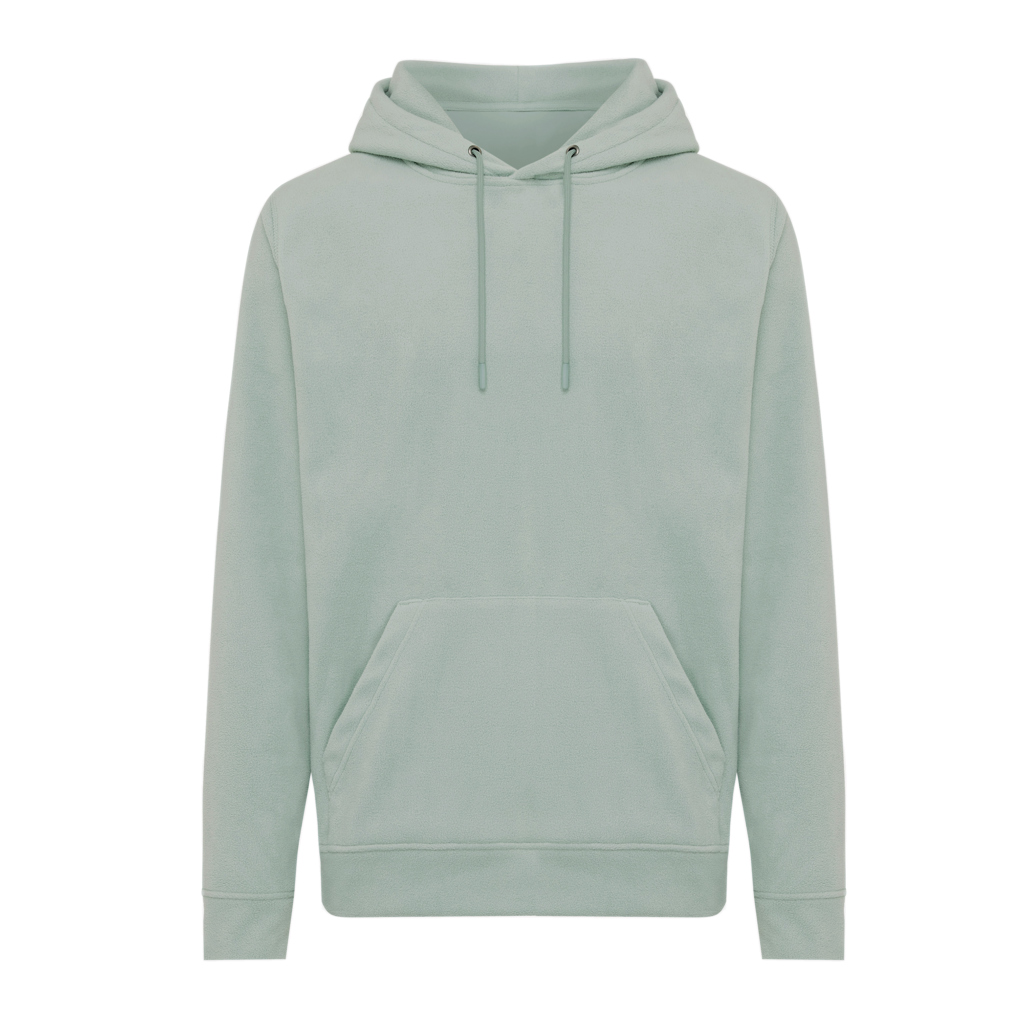 Sweat à capuche vert menthe unisexe