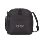 Sac bandoulière noir avec logo STRIP