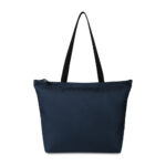 Sac cabas bleu marine à anses noires