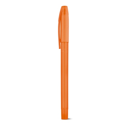 Stylo orange avec capuchon