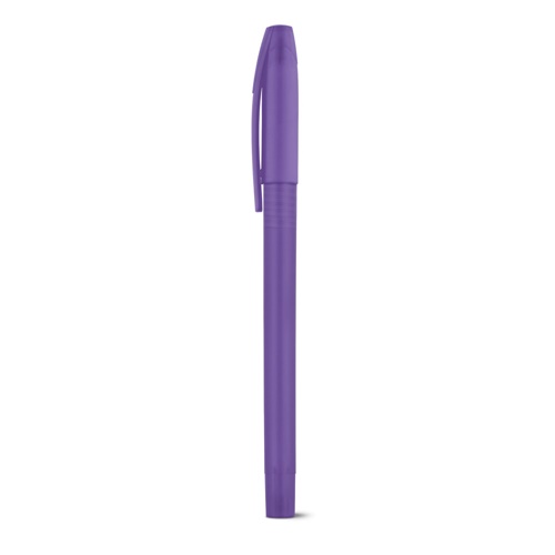Stylo à capuchon violet simple et élégant
