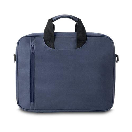 Sacoche d’ordinateur portable bleu avec poignées noires
