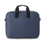 Sacoche d’ordinateur portable bleue avec poignées noires