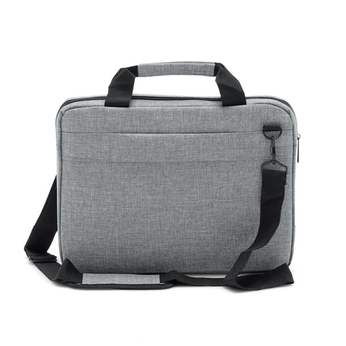 Sacoche grise pour ordinateur portable avec bandoulière