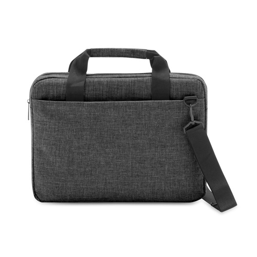 Sacoche ordinateur portable noire avec bandoulière