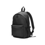 Sac à dos noir avec poche avant zippée