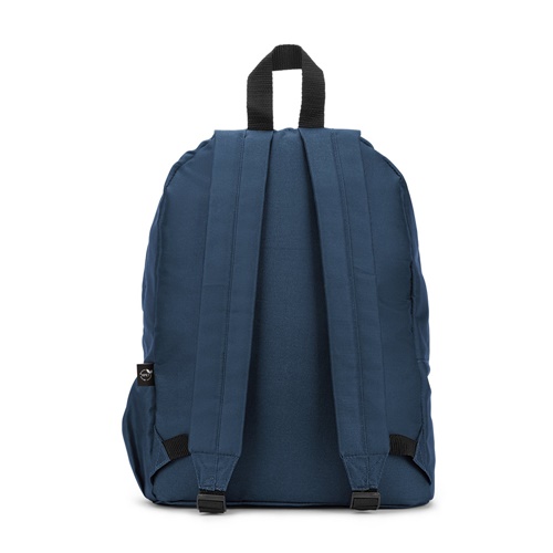 Sac à dos bleu avec bretelles réglables