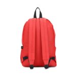 Sac à dos rouge avec bretelles noires