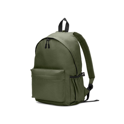 Sac à dos vert kaki avec poche avant