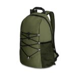 Sac à dos vert avec poches latérales en maille