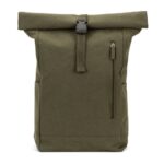 Sac à dos vert à fermeture roulée