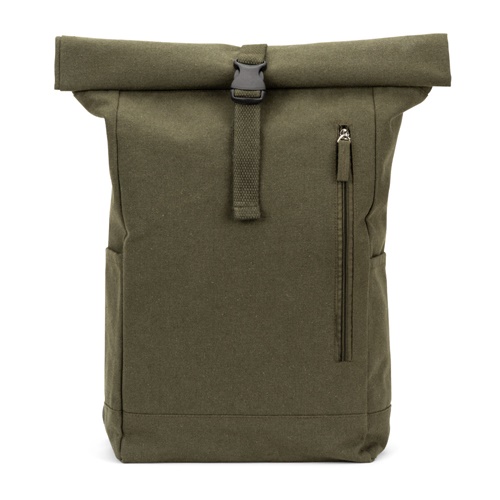 Sac à dos vert à fermeture roulée