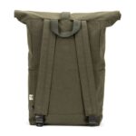 Sac à dos vert kaki avec bretelles réglables